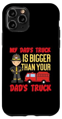 Der Truck meines Vaters ist größer als der Feuerwehrwagen deines Vaters Hülle für iPhone 11 Pro Der Truck meines Vaters ist größer als der Feuerwehrwagen deines Vaters Hülle für iPhone 11 Pro von Cute Fire Fighter Designs For Girls And Boys
