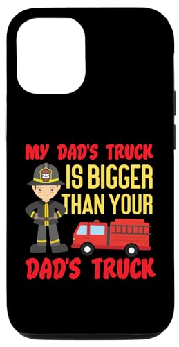 Der Truck meines Vaters ist größer als der Feuerwehrwagen deines Vaters Hülle für iPhone 12/12 Pro Der Truck meines Vaters ist größer als der Feuerwehrwagen deines Vaters Hülle für iPhone 12/12 Pro von Cute Fire Fighter Designs For Girls And Boys