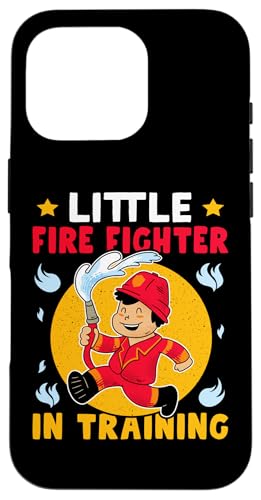 Feuerwehr: Kleiner Feuerwehrmann im Training für Kinder Hülle für iPhone 16 Pro Feuerwehr: Kleiner Feuerwehrmann im Training für Kinder Hülle für iPhone 16 Pro von Cute Fire Fighter Designs For Girls And Boys