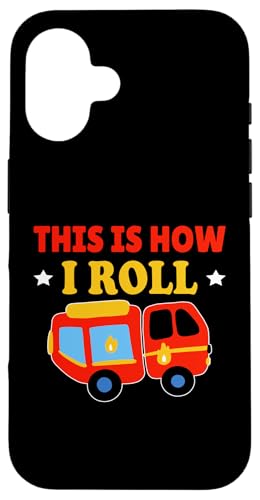 Feuerwehr: So rolle ich für Kinder Hülle für iPhone 16 Feuerwehr: So rolle ich für Kinder Hülle für iPhone 16 von Cute Fire Fighter Designs For Girls And Boys