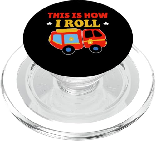 Feuerwehr: So rolle ich für Kinder PopSockets PopGrip für MagSafe Feuerwehr: So rolle ich für Kinder PopSockets PopGrip für MagSafe von Cute Fire Fighter Designs For Girls And Boys