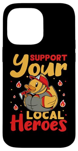 Feuerwehr: Unterstützen Sie Ihre lokalen Helden für Kinder Hülle für iPhone 14 Pro Max Feuerwehr: Unterstützen Sie Ihre lokalen Helden für Kinder Hülle für iPhone 14 Pro Max von Cute Fire Fighter Designs For Girls And Boys