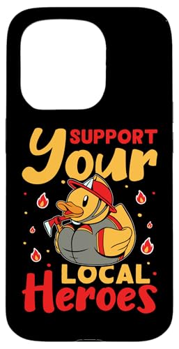 Feuerwehr: Unterstützen Sie Ihre lokalen Helden für Kinder Hülle für iPhone 15 Pro Feuerwehr: Unterstützen Sie Ihre lokalen Helden für Kinder Hülle für iPhone 15 Pro von Cute Fire Fighter Designs For Girls And Boys