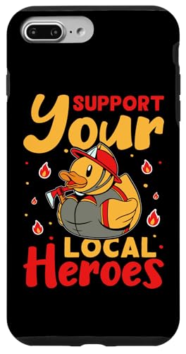 Feuerwehr: Unterstützen Sie Ihre lokalen Helden für Kinder Hülle für iPhone 7 Plus/8 Plus Feuerwehr: Unterstützen Sie Ihre lokalen Helden für Kinder Hülle für iPhone 7 Plus/8 Plus von Cute Fire Fighter Designs For Girls And Boys