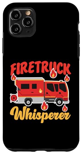 Feuerwehrauto Flüsterer für Feuerwehrmann Kinder Hülle für iPhone 11 Pro Max Feuerwehrauto Flüsterer für Feuerwehrmann Kinder Hülle für iPhone 11 Pro Max von Cute Fire Fighter Designs For Girls And Boys