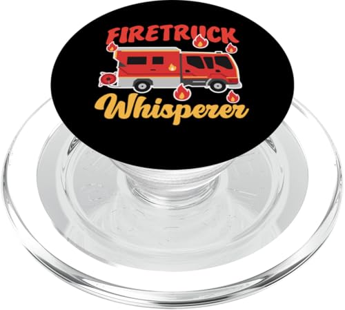 Feuerwehrauto Flüsterer für Feuerwehrmann Kinder PopSockets PopGrip für MagSafe Feuerwehrauto Flüsterer für Feuerwehrmann Kinder PopSockets PopGrip für MagSafe von Cute Fire Fighter Designs For Girls And Boys