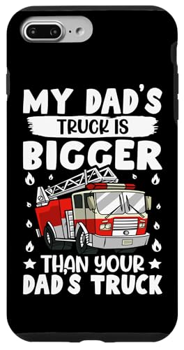 Feuerwehrmann: Der Truck meines Vaters ist größer als der Truck deines Vaters Hülle für iPhone 7 Plus/8 Plus Feuerwehrmann: Der Truck meines Vaters ist größer als der Truck deines Vaters Hülle für iPhone 7 Plus/8 Plus von Cute Fire Fighter Designs For Girls And Boys