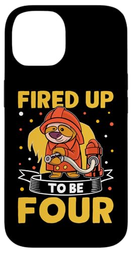 Feuerwehrmann: "Fired Up To Be Four Birthday" Hülle für iPhone 14 Feuerwehrmann: "Fired Up To Be Four Birthday" Hülle für iPhone 14 von Cute Fire Fighter Designs For Girls And Boys
