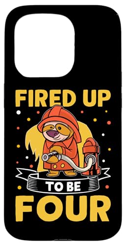 Feuerwehrmann: "Fired Up To Be Four Birthday" Hülle für iPhone 15 Pro Feuerwehrmann: "Fired Up To Be Four Birthday" Hülle für iPhone 15 Pro von Cute Fire Fighter Designs For Girls And Boys