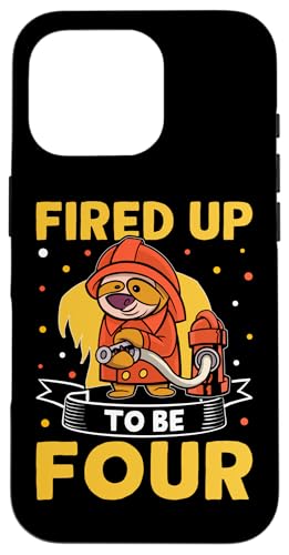 Feuerwehrmann: "Fired Up To Be Four Birthday" Hülle für iPhone 16 Pro Feuerwehrmann: "Fired Up To Be Four Birthday" Hülle für iPhone 16 Pro von Cute Fire Fighter Designs For Girls And Boys