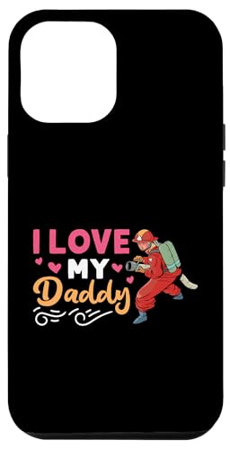 Feuerwehrmann: Ich liebe meinen Papa für Kinder Hülle für iPhone 12 Pro Max Feuerwehrmann: Ich liebe meinen Papa für Kinder Hülle für iPhone 12 Pro Max von Cute Fire Fighter Designs For Girls And Boys