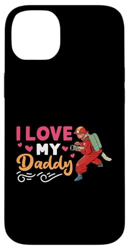 Feuerwehrmann: Ich liebe meinen Papa für Kinder Hülle für iPhone 14 Plus Feuerwehrmann: Ich liebe meinen Papa für Kinder Hülle für iPhone 14 Plus von Cute Fire Fighter Designs For Girls And Boys