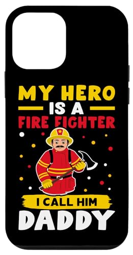 Feuerwehrmann: Mein Held ist ein Feuerwehrmann - Ich nenne ihn Papa Hülle für iPhone 12 mini Feuerwehrmann: Mein Held ist ein Feuerwehrmann - Ich nenne ihn Papa Hülle für iPhone 12 mini von Cute Fire Fighter Designs For Girls And Boys