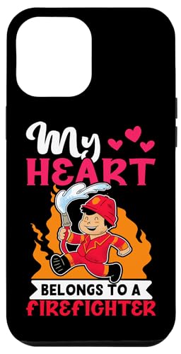 Feuerwehrmann: Mein Herz gehört einem Feuerwehrmann Hülle für iPhone 12 Pro Max Feuerwehrmann: Mein Herz gehört einem Feuerwehrmann Hülle für iPhone 12 Pro Max von Cute Fire Fighter Designs For Girls And Boys