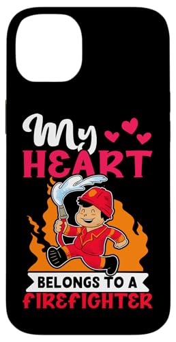 Feuerwehrmann: Mein Herz gehört einem Feuerwehrmann Hülle für iPhone 14 Plus Feuerwehrmann: Mein Herz gehört einem Feuerwehrmann Hülle für iPhone 14 Plus von Cute Fire Fighter Designs For Girls And Boys