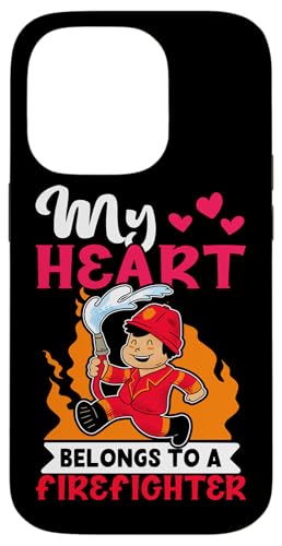 Feuerwehrmann: Mein Herz gehört einem Feuerwehrmann Hülle für iPhone 14 Pro Feuerwehrmann: Mein Herz gehört einem Feuerwehrmann Hülle für iPhone 14 Pro von Cute Fire Fighter Designs For Girls And Boys