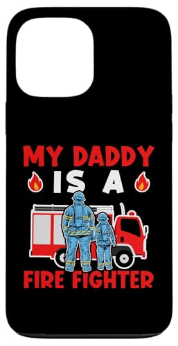 Feuerwehrmann: Mein Vater ist ein Feuerwehrmann Hülle für iPhone 13 Pro Max von Cute Fire Fighter Designs For Girls And Boys