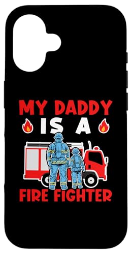 Feuerwehrmann: Mein Vater ist ein Feuerwehrmann Hülle für iPhone 16 Feuerwehrmann: Mein Vater ist ein Feuerwehrmann Hülle für iPhone 16 von Cute Fire Fighter Designs For Girls And Boys