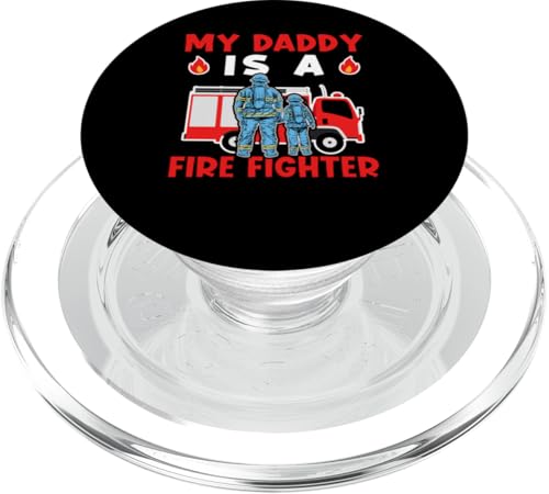 Feuerwehrmann: Mein Vater ist ein Feuerwehrmann PopSockets PopGrip für MagSafe Feuerwehrmann: Mein Vater ist ein Feuerwehrmann PopSockets PopGrip für MagSafe von Cute Fire Fighter Designs For Girls And Boys