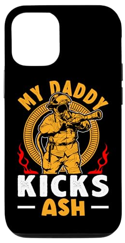 Feuerwehrmann: My Daddy Kicks Ash für Kinder Hülle für iPhone 12/12 Pro Feuerwehrmann: My Daddy Kicks Ash für Kinder Hülle für iPhone 12/12 Pro von Cute Fire Fighter Designs For Girls And Boys