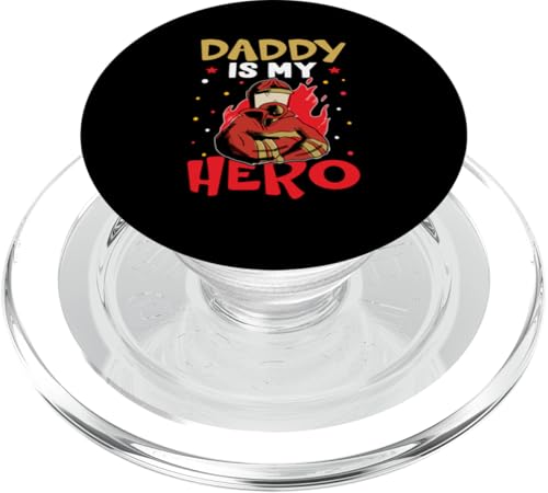 Feuerwehrmann: Papa ist mein Held für Kinder PopSockets PopGrip für MagSafe Feuerwehrmann: Papa ist mein Held für Kinder PopSockets PopGrip für MagSafe von Cute Fire Fighter Designs For Girls And Boys