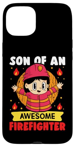Feuerwehrmann: Sohn eines großartigen Feuerwehrmanns Hülle für iPhone 15 Plus Feuerwehrmann: Sohn eines großartigen Feuerwehrmanns Hülle für iPhone 15 Plus von Cute Fire Fighter Designs For Girls And Boys