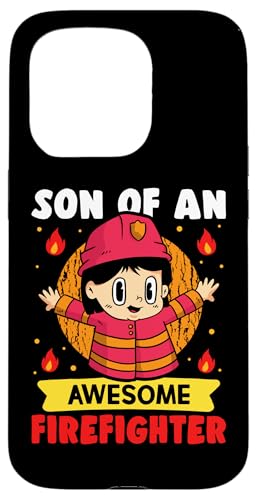 Feuerwehrmann: Sohn eines großartigen Feuerwehrmanns Hülle für iPhone 15 Pro von Cute Fire Fighter Designs For Girls And Boys