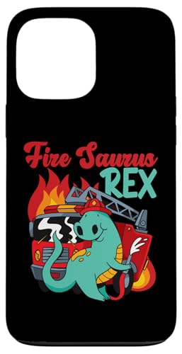 Fire Saurus Rex Feuerwehrmann Dinosaurier Hülle für iPhone 13 Pro Max Fire Saurus Rex Feuerwehrmann Dinosaurier Hülle für iPhone 13 Pro Max von Cute Fire Fighter Designs For Girls And Boys