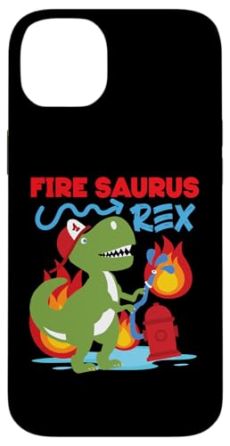 Fire Saurus Rex Feuerwehrmann Dinosaurier Hülle für iPhone 14 Plus Fire Saurus Rex Feuerwehrmann Dinosaurier Hülle für iPhone 14 Plus von Cute Fire Fighter Designs For Girls And Boys