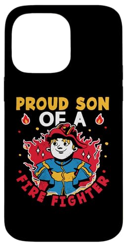 Firefighter: Stolzer Sohn eines Feuerwehrmanns für Kinder Hülle für iPhone 14 Pro Max Firefighter: Stolzer Sohn eines Feuerwehrmanns für Kinder Hülle für iPhone 14 Pro Max von Cute Fire Fighter Designs For Girls And Boys