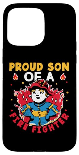 Firefighter: Stolzer Sohn eines Feuerwehrmanns für Kinder Hülle für iPhone 15 Pro Max Firefighter: Stolzer Sohn eines Feuerwehrmanns für Kinder Hülle für iPhone 15 Pro Max von Cute Fire Fighter Designs For Girls And Boys