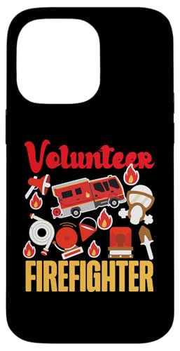 Freiwilliger Feuerwehrmann Feuerwehrauto Design Hülle für iPhone 14 Pro Max Freiwilliger Feuerwehrmann Feuerwehrauto Design Hülle für iPhone 14 Pro Max von Cute Fire Fighter Designs For Girls And Boys