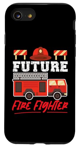 Future Fire Fighter für Kindergartenkinder Hülle für iPhone SE (2020) / 7 / 8 von Cute Fire Fighter Designs For Girls And Boys