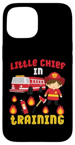 Kleiner Chef in der Ausbildung, Design von Feuerwehrleuten Hülle für iPhone 15 Kleiner Chef in der Ausbildung, Design von Feuerwehrleuten Hülle für iPhone 15 von Cute Fire Fighter Designs For Girls And Boys