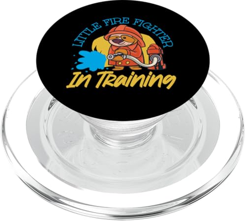 Kleiner Feuerwehrmann trainiert süßes Faultier PopSockets PopGrip für MagSafe Kleiner Feuerwehrmann trainiert süßes Faultier PopSockets PopGrip für MagSafe von Cute Fire Fighter Designs For Girls And Boys