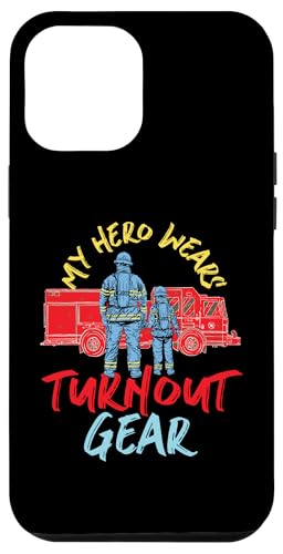 Mein Held trägt Turnout Gear Fire Truck Hülle für iPhone 12 Pro Max Mein Held trägt Turnout Gear Fire Truck Hülle für iPhone 12 Pro Max von Cute Fire Fighter Designs For Girls And Boys