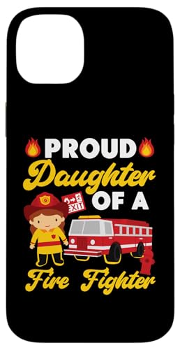 Stolze Tochter eines Feuerwehrmanns Hülle für iPhone 14 Plus von Cute Fire Fighter Designs For Girls And Boys