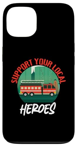 Unterstützen Sie Ihr Local Heroes Feuerwehrauto Design Hülle für iPhone 13 Unterstützen Sie Ihr Local Heroes Feuerwehrauto Design Hülle für iPhone 13 von Cute Fire Fighter Designs For Girls And Boys