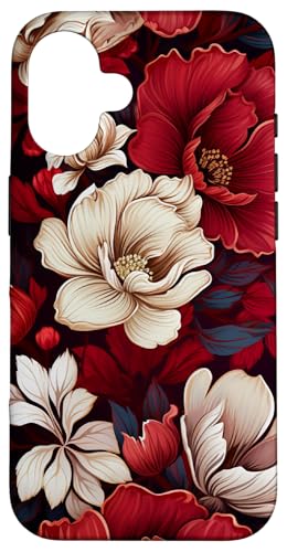 Burgunderrote Blume Hülle für iPhone 16 Burgunderrote Blume Hülle für iPhone 16 von Cute Flowers