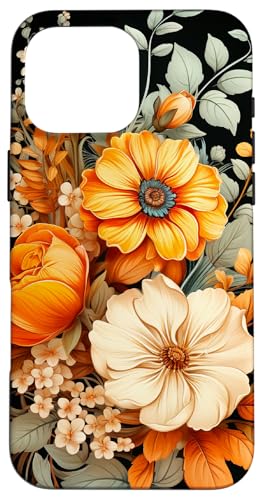 Floral Boho Laub Blume Flora Natur Vegetation Blumig Hülle für iPhone 16 Pro Max Floral Boho Laub Blume Flora Natur Vegetation Blumig Hülle für iPhone 16 Pro Max von Cute Flowers