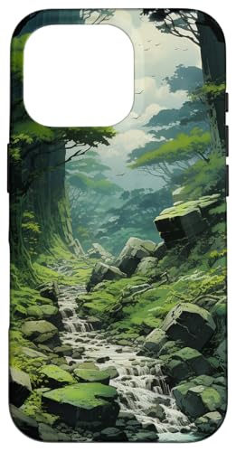 Grüner Bergwald Hülle für iPhone 16 Pro Grüner Bergwald Hülle für iPhone 16 Pro von Cute Flowers
