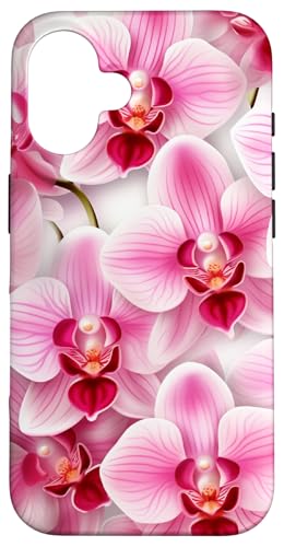 Muster Orchideen Elegant Rosa Orchidee Blume Hülle für iPhone 16 Muster Orchideen Elegant Rosa Orchidee Blume Hülle für iPhone 16 von Cute Flowers
