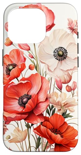 Niedliche Blumen Vintage Botanische Blumen-Illustration Hülle für iPhone 16 Pro Niedliche Blumen Vintage Botanische Blumen-Illustration Hülle für iPhone 16 Pro von Cute Flowers
