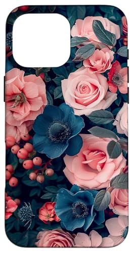 Rosa Blumen Blumenstrauß Niedliches Muster Hülle für iPhone 16 Pro Max Rosa Blumen Blumenstrauß Niedliches Muster Hülle für iPhone 16 Pro Max von Cute Flowers