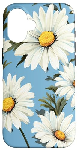 Vintage Daisy - Blau Hülle für iPhone 16 Vintage Daisy - Blau Hülle für iPhone 16 von Cute Flowers