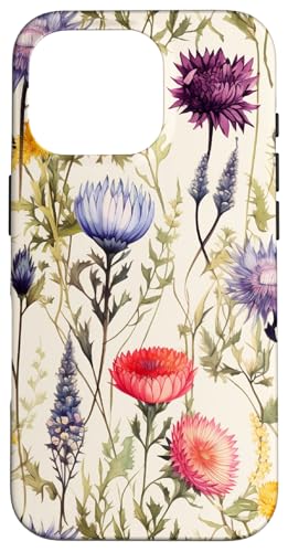 Wildblumen und Disteln Nature Lover Hülle für iPhone 16 Pro Wildblumen und Disteln Nature Lover Hülle für iPhone 16 Pro von Cute Flowers