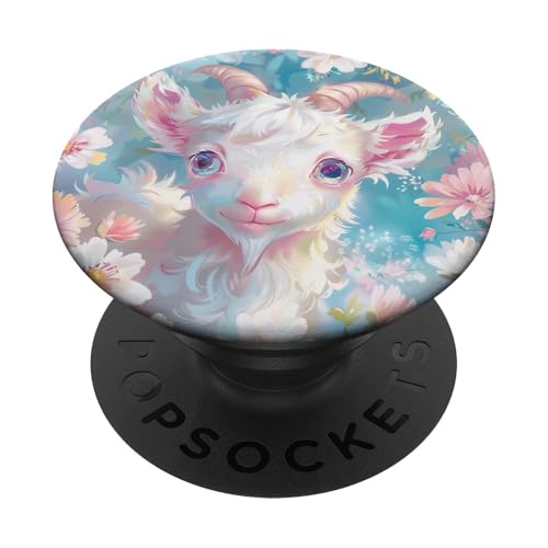 Baby Ziege PopSockets Klebender PopGrip von Cute Funny Animals