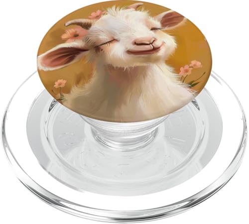 Baby Ziege PopSockets PopGrip für MagSafe von Cute Funny Animals