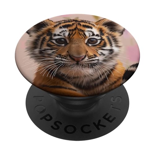 Babytiger PopSockets Klebender PopGrip Babytiger PopSockets Klebender PopGrip von Cute Funny Animals