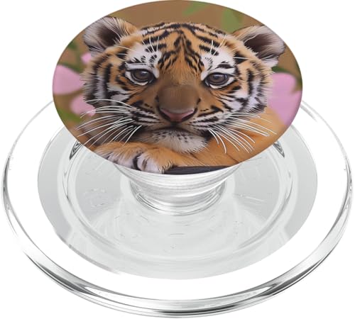 Babytiger PopSockets PopGrip für MagSafe Babytiger PopSockets PopGrip für MagSafe von Cute Funny Animals